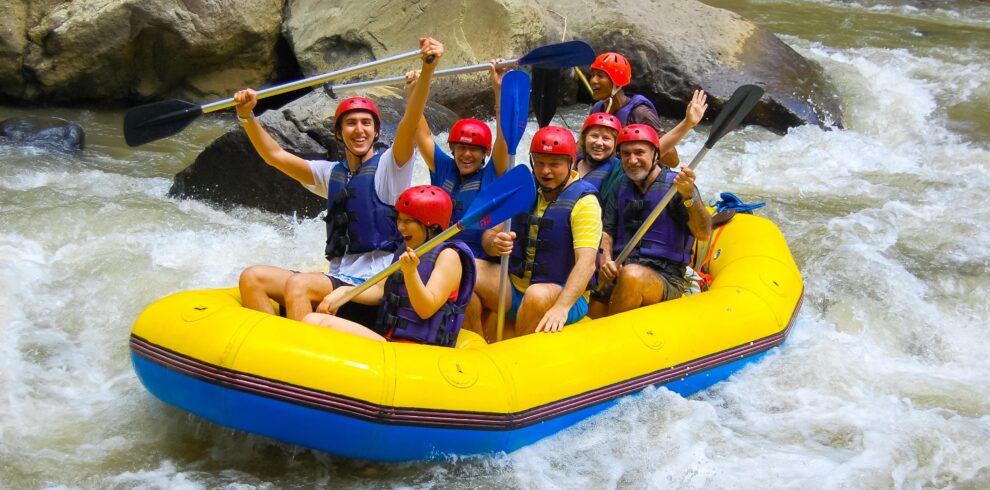 white water rafting
